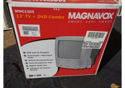 TV with DVD and CD Player